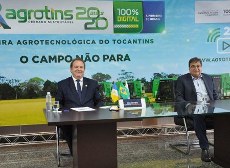 Governador Carlesse espera novas oportunidades de negócios e investimentos na Agrotins 100% Digital