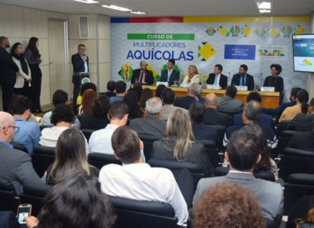 ​Ministério da Pesca e Aquicultura lança o curso Multiplicadores Aquícolas