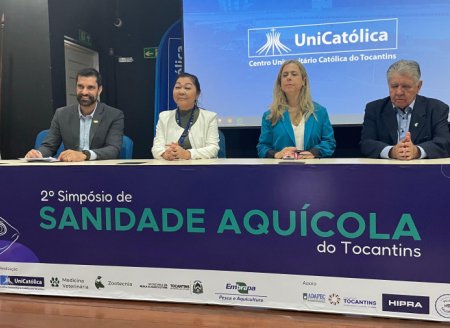 2º Simpósio de Sanidade Aquícola do Tocantins é realizado pela Secretaria da Pesca e Aquicultura e parceiros