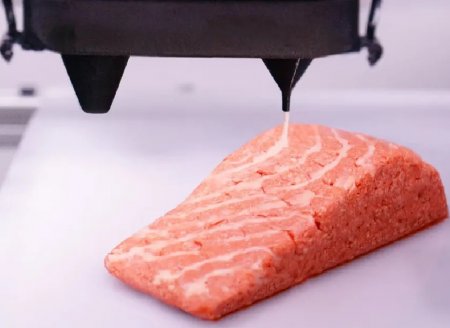 Salmão impresso em 3D é comestível e tem sabor de peixe; conheça o produto