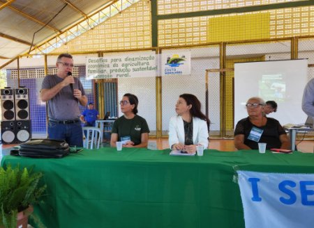 ​Evento sobre agricultura familiar reúne produtores e representantes de órgãos públicos em Couto Magalhães