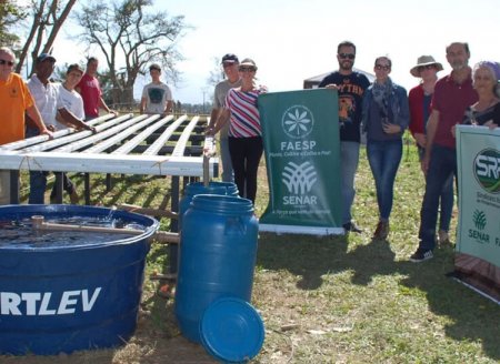 ​Senar-SP oferece curso de aquaponia 